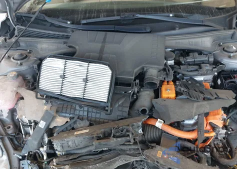 2022 Hyundai Elantra Hybrid Blue из США, поврежденный, VIN KMHLM4AJ0NU013598